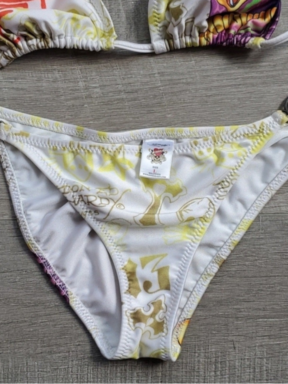 NWOT  Ed Hardy Tattoo Cobra Bikini - Picture 4 of 8